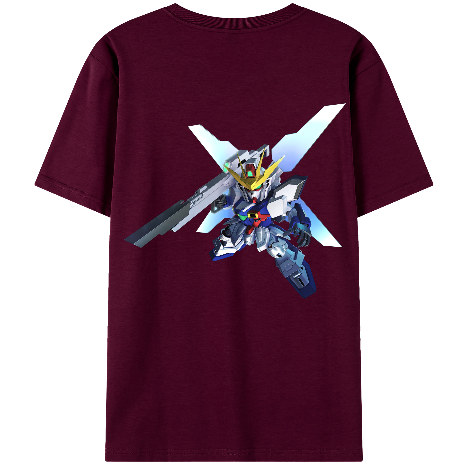 （画像用） 機動戦士ガンダム Mobile Suit Gundam レディース半袖Tシャツ(バックプリント)